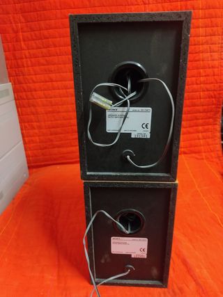 Altavoces Sony - Marrón y Gris