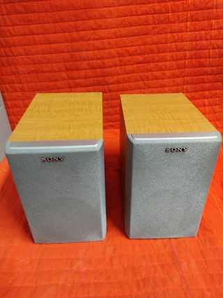 Altavoces Sony - Marrón y Gris