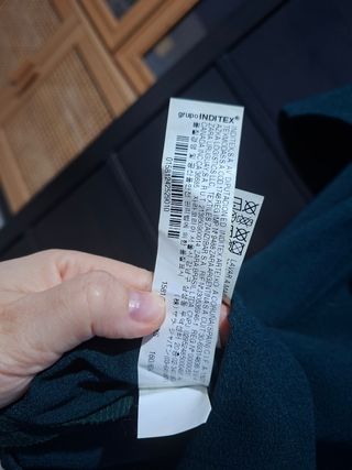 Falda Tubo Zara Peplum Verde