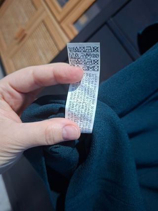 Falda Tubo Zara Peplum Verde