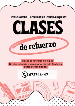 Clases inglés - Primaria/Secundaria/Certificados