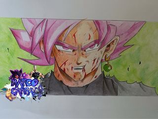 Disegno a mano: Goku Black