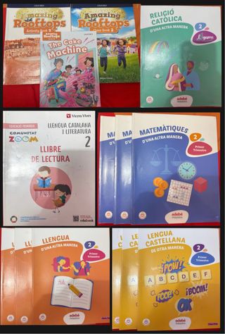 LIBROS DE 2o PRIMARIA 