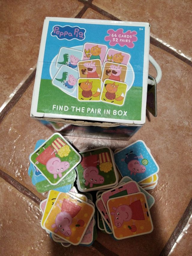 Juego Peppa Pig - 64 cartas
