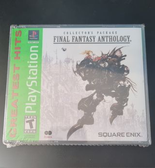 🇺🇸 Final Fantasy Anthology [PSX] Raro Precintado