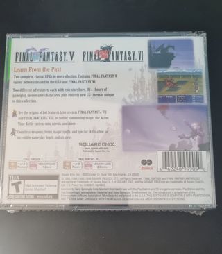 🇺🇸 Final Fantasy Anthology [PSX] Raro Precintado