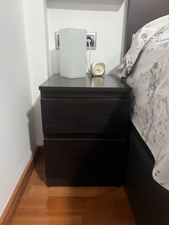 Cabecero cama 150cm + mecanismos+ 2 mesitas noche.