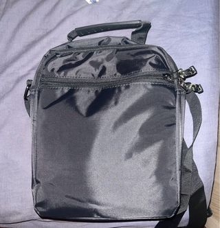 Bolso bandolera hombre negro