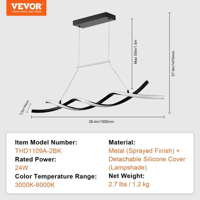 Lampadari Moderni 24 W Lampadari a Sospensione LED