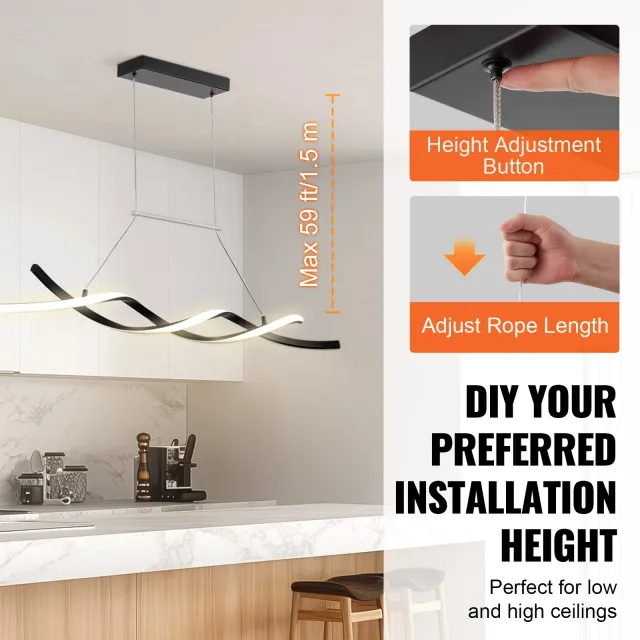 Lampadari Moderni 24 W Lampadari a Sospensione LED