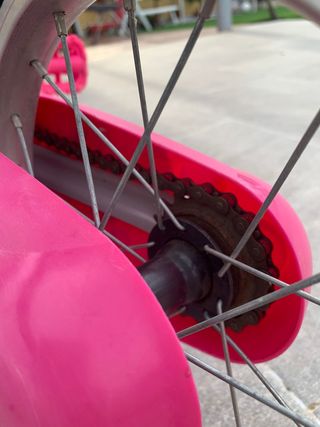 Bicicleta niña 14" rosa