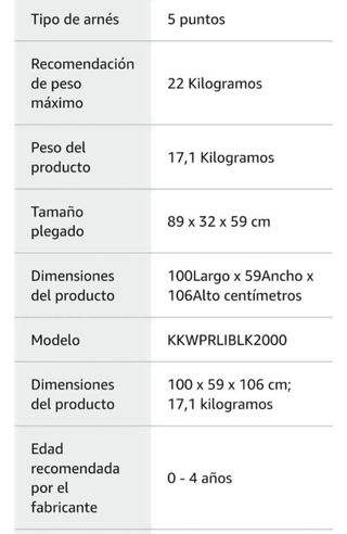 PRIME LITE Kinderkraft: Carro multifuncional