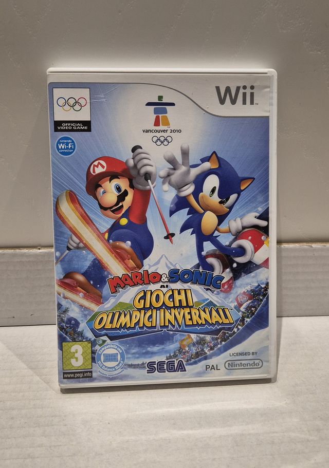 MARIO & SONIC AI GIOCHI OLIMPICI INVERNALI WII