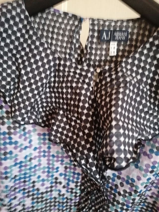 Blusa Armani Jeans M multicolor