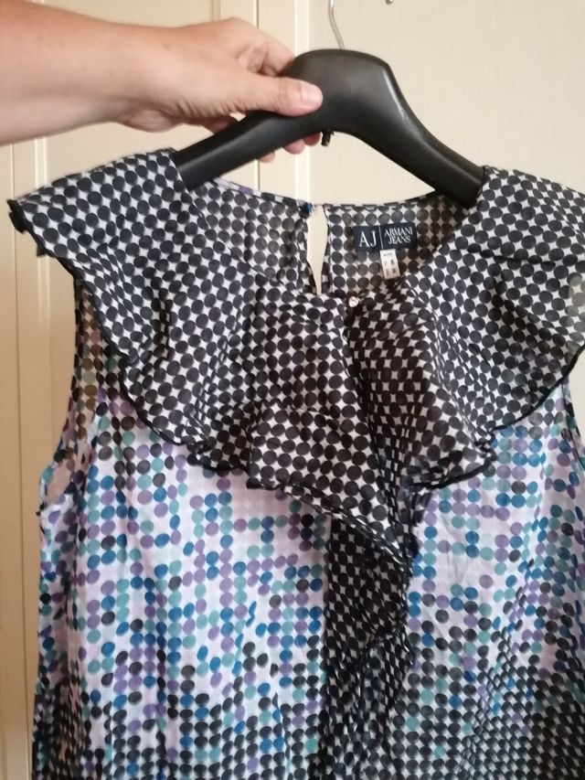 Blusa Armani Jeans M multicolor