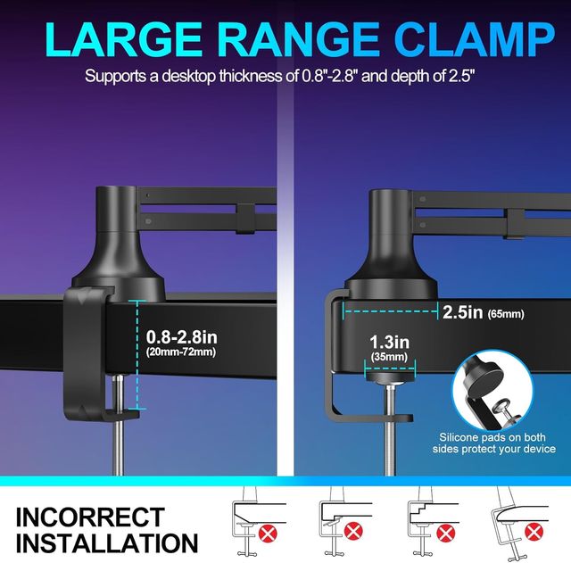 Socodox Brazo Micrófono Bajo Perfil Abrazadera 7cm