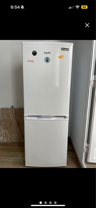 Nevera combi blanca Kunft
