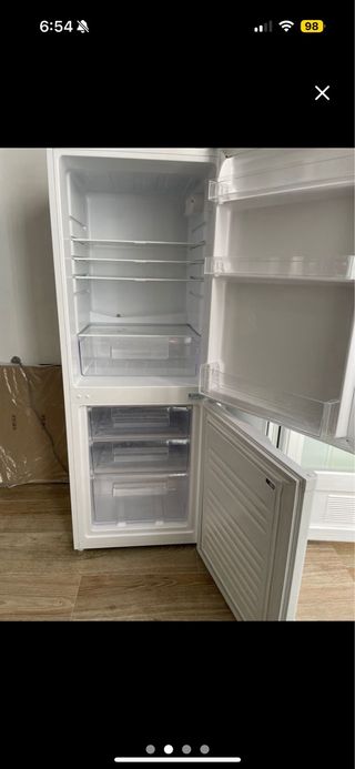 Nevera combi blanca Kunft