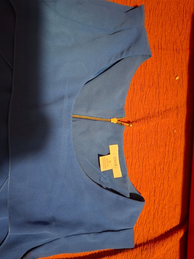 Camisa azul Zara - Talla M