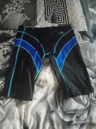 Bañador Singfa Negro-Azul