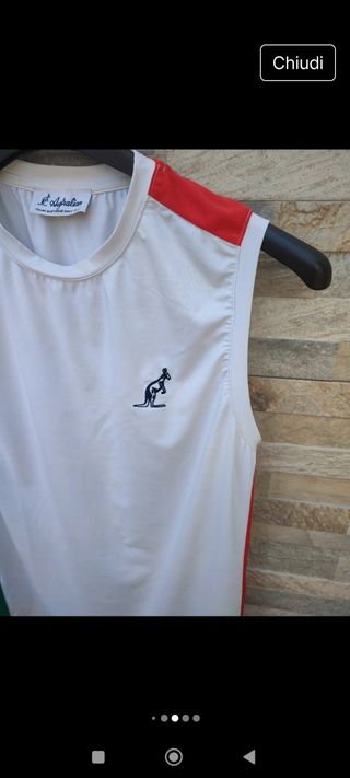 Canotta tennis  12-13 anni