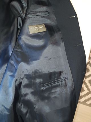 Traje negro hombre: chaqueta + chaleco