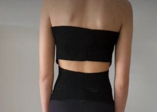Top palabra de honor Zara - M