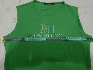 Camiseta Pedro del Hierro - Verde - Talla M