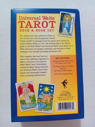 Tarot Waite: Deck & Libro Tarot Tarocchi Universal
