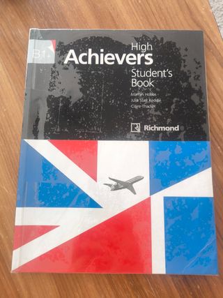 Libro inglés B1+ Achievers Liceo idiomas