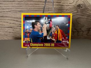 Cromo Messi Panini Champions 08-09