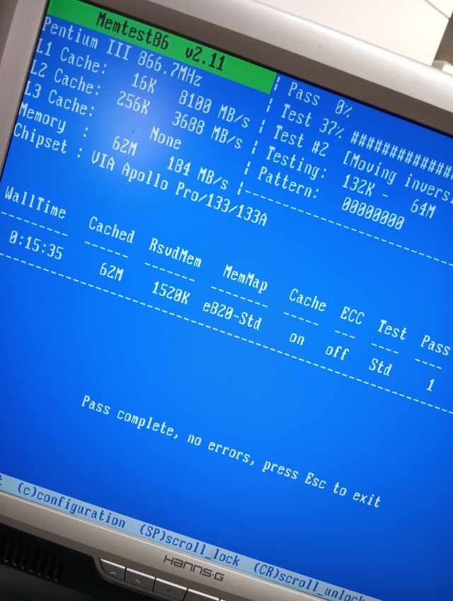 Módulo de memoria Dimm de 64MB SD-RAM PC100
