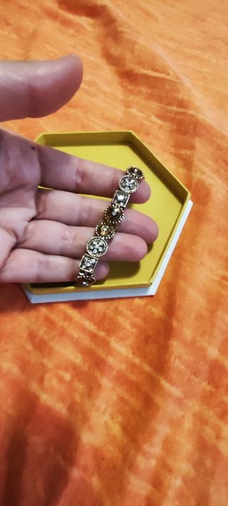 Braccialetto vintage oro argento