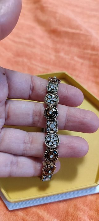 Braccialetto vintage oro argento
