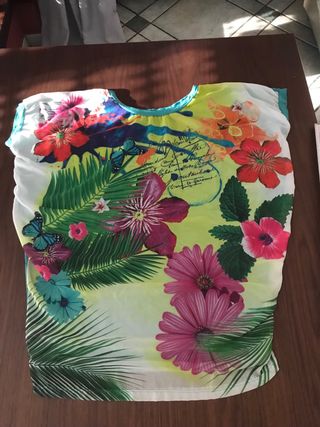 Blusa estiva multicolor