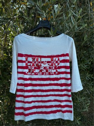 T-shirt Liu Jo a righe rosso-bianche