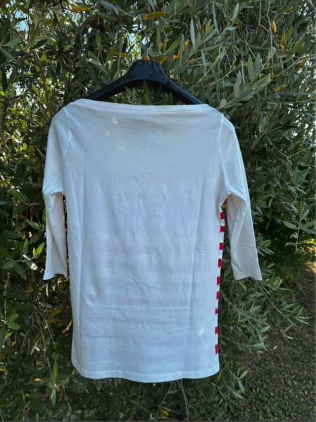 T-shirt Liu Jo a righe rosso-bianche
