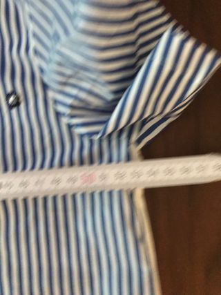 Blusa Blu e Bianca a Righe
