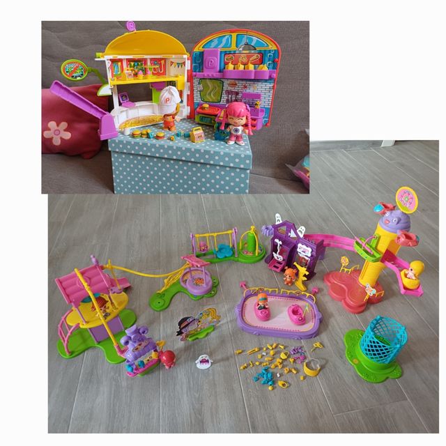 Parque atracciones y Burger Pin y Pon