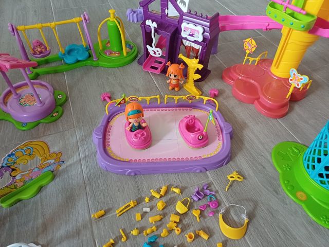 Parque atracciones y Burger Pin y Pon