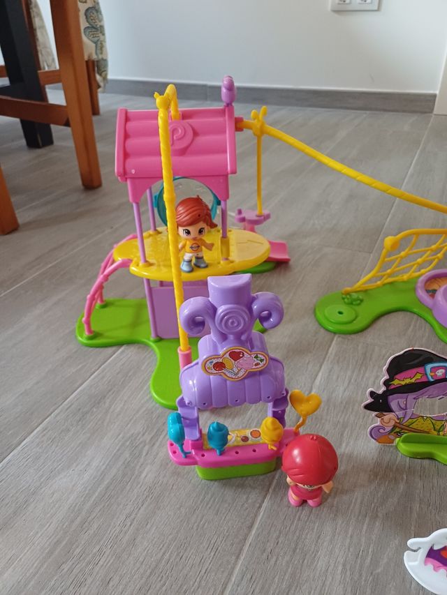 Parque atracciones y Burger Pin y Pon