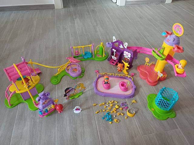 Parque atracciones y Burger Pin y Pon