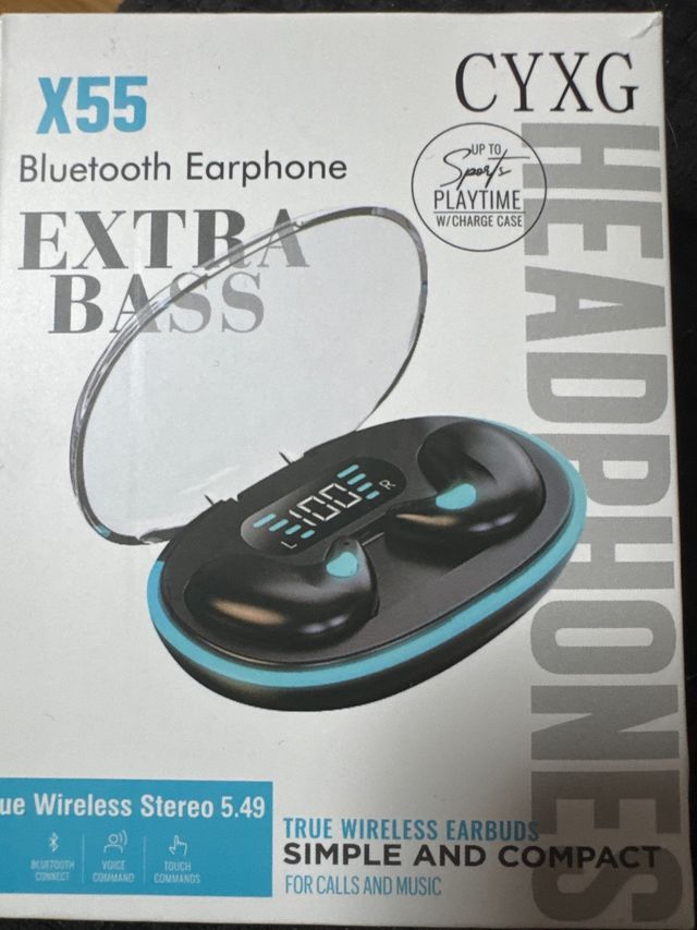 Auriculares CYXG X55 Bluetooth