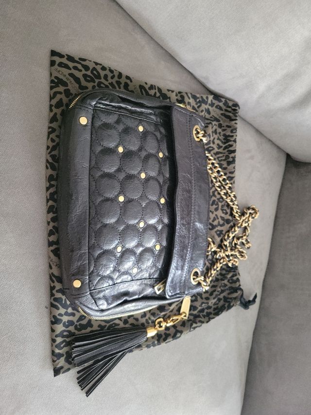 Bolso Rebecca Minkoff - Negro y Dorado