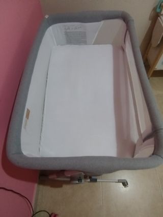 Minicuna Jane Baby Side gris