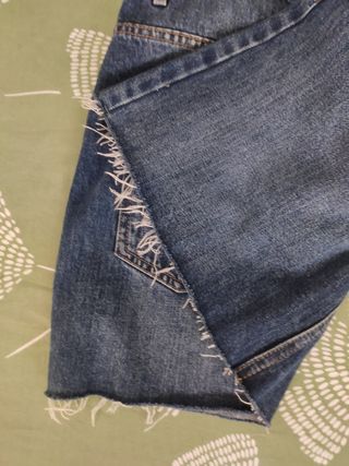 Mini Falda Vaquera Easy Wear Azul