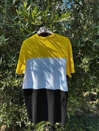 T-Shirt Fila Gialla e Nera