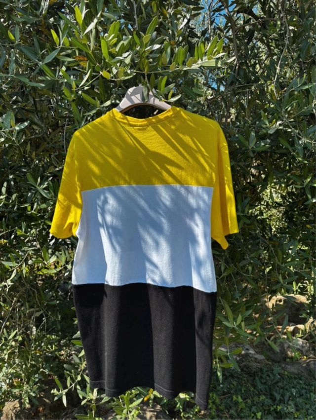 T-Shirt Fila Gialla e Nera