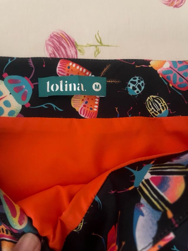 Falda midi Lolina talla M