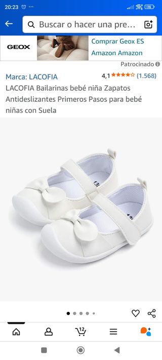 Camiseta blanca manga 3/4 - Talla M